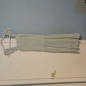 Light Green Peasant Dress